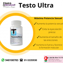 TESTO ULTRA AUMENTA LA TESTOSTERONA 